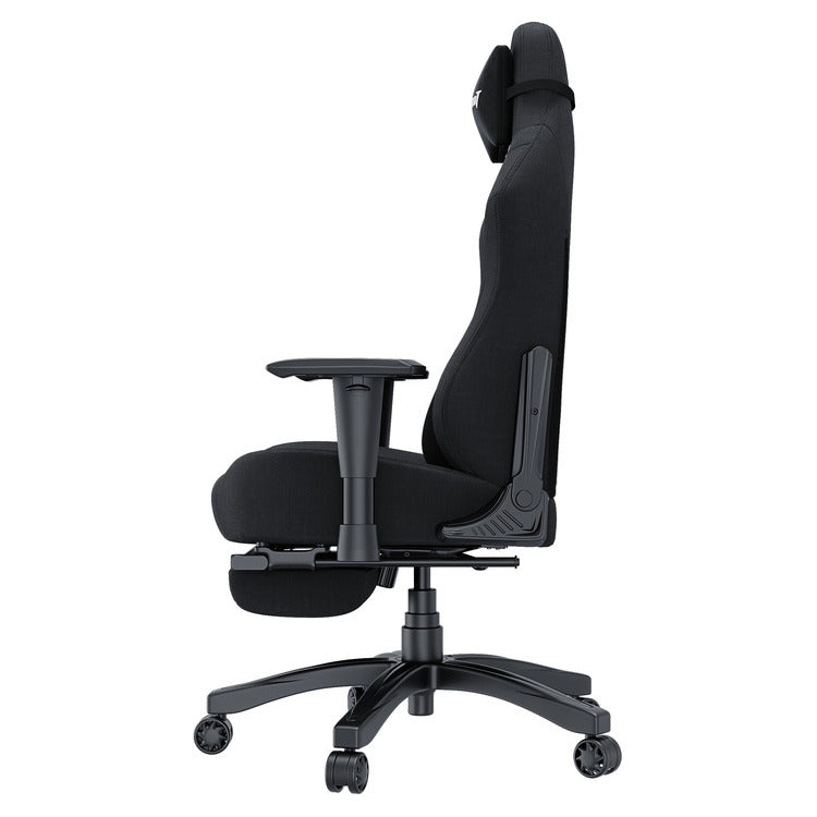 ANDA SEAT Gaming Chair LUNA PRO Black Fabric w/Footrest