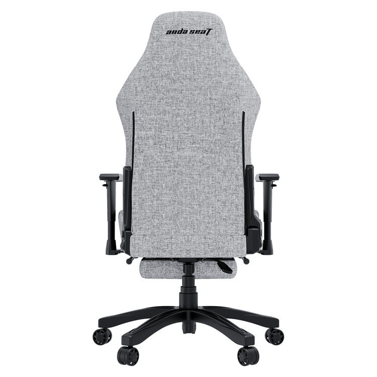 ANDA SEAT Gaming Chair LUNA PRO Grey Fabric w/Footrest
