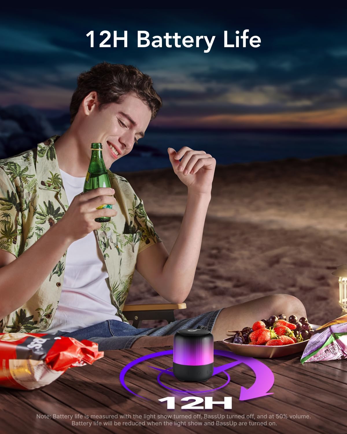 ANKER Soundcore Glow Mini Portable Speaker 8W