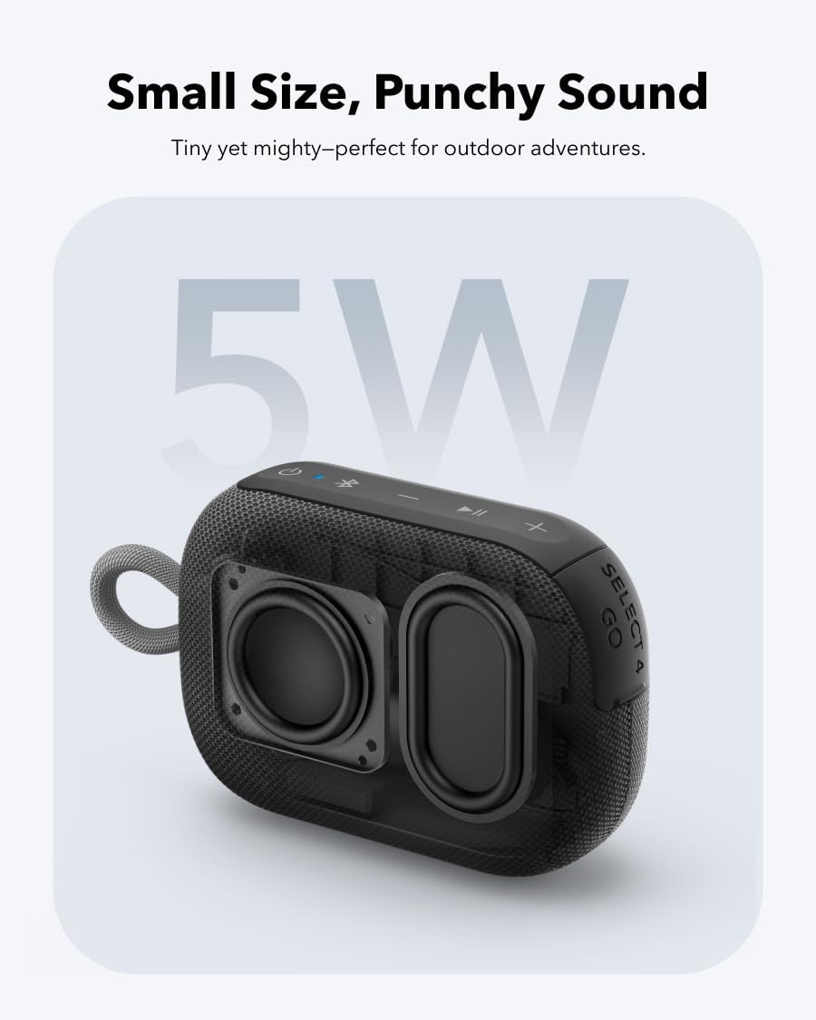 ANKER Soundcore Select 4 Go Bluetooth Speaker 5W IP67 Black