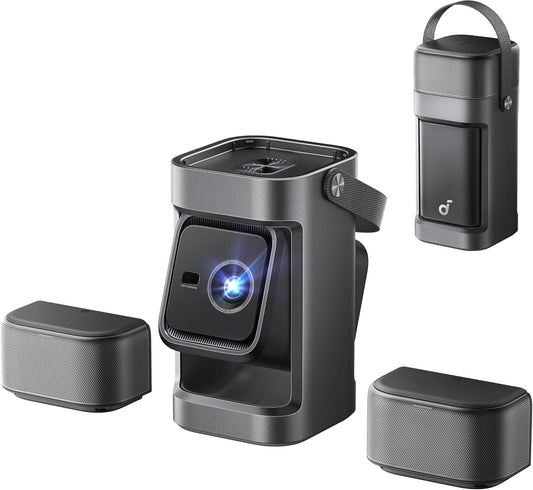 Anker Portable Projector, Nebula P1,1080P,650ANSI Lumens, 20W detachable Speakers