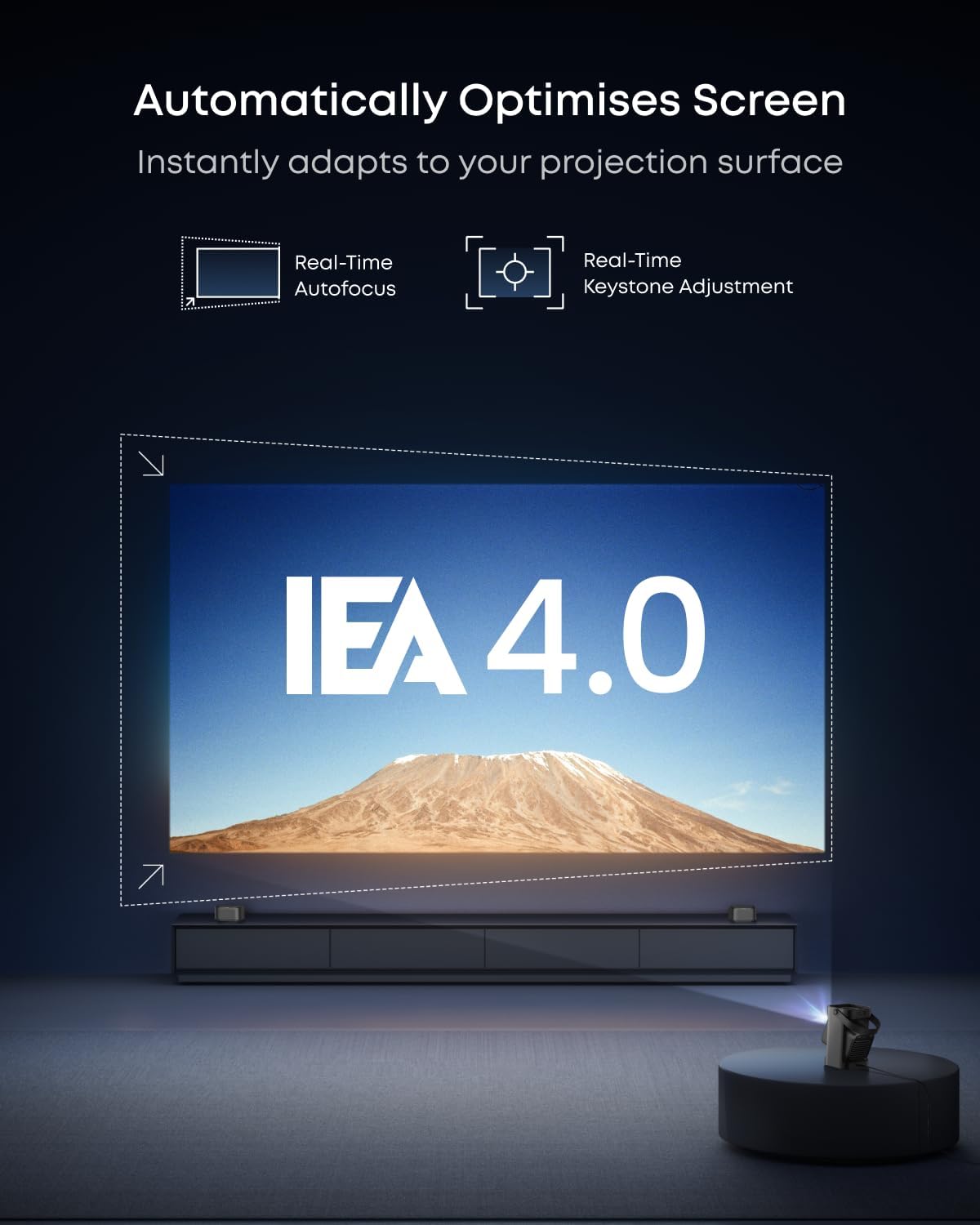 Anker Portable Projector, Nebula P1,1080P,650ANSI Lumens, 20W detachable Speakers