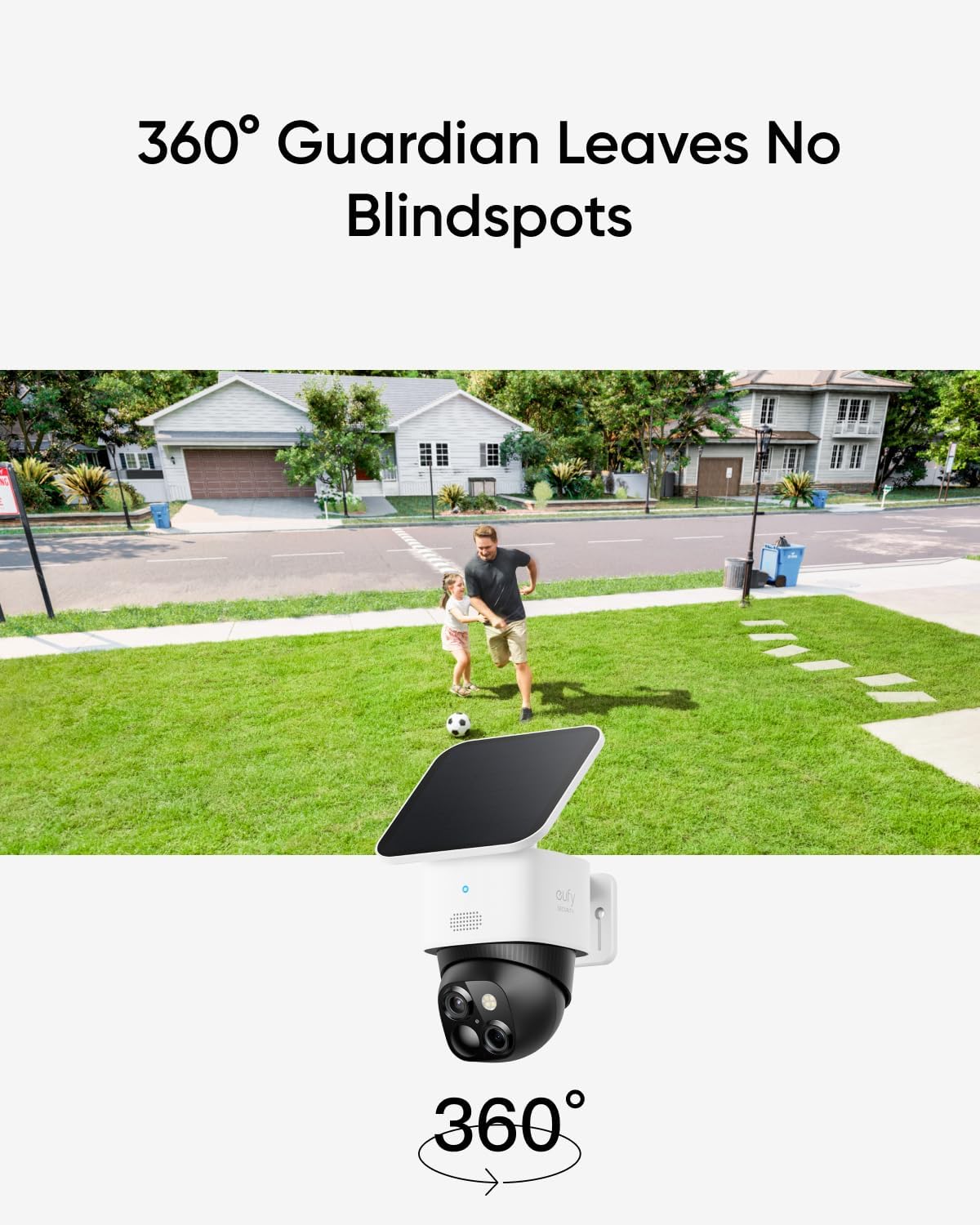 ANKER Eufy Solar Security Camera S340 Solo Outdoor