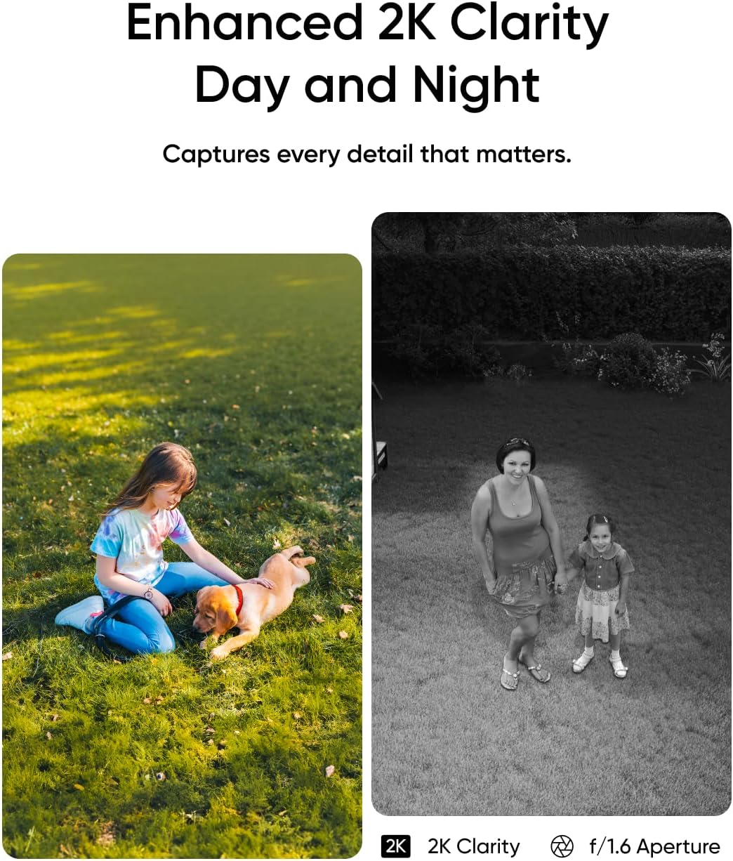 ANKER Eufy Camera SoloCam E30 2K Solar Panel  Pan Tilt