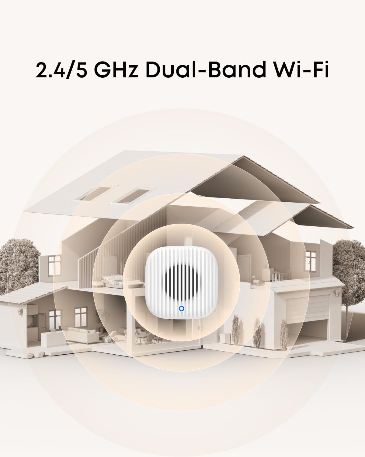 Anker Doorbell E340 with chime, Dual Camera, 2K FHD, Dual Band 2,4/5 GHz