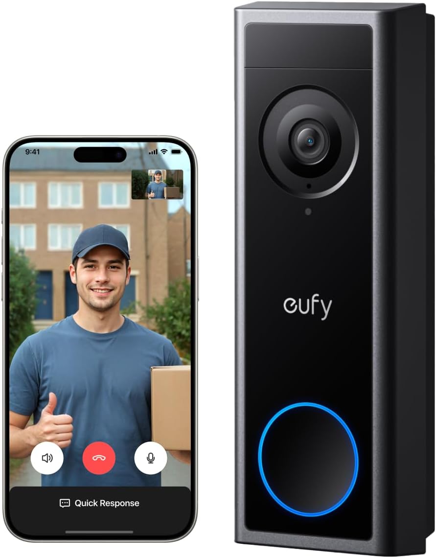 ANKER Eufy Video Doorbell C30 Battery Powered | 2K