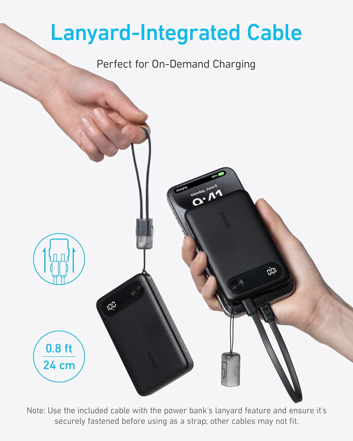 Anker Powerbank 10K 22.5W with USB-C Cable