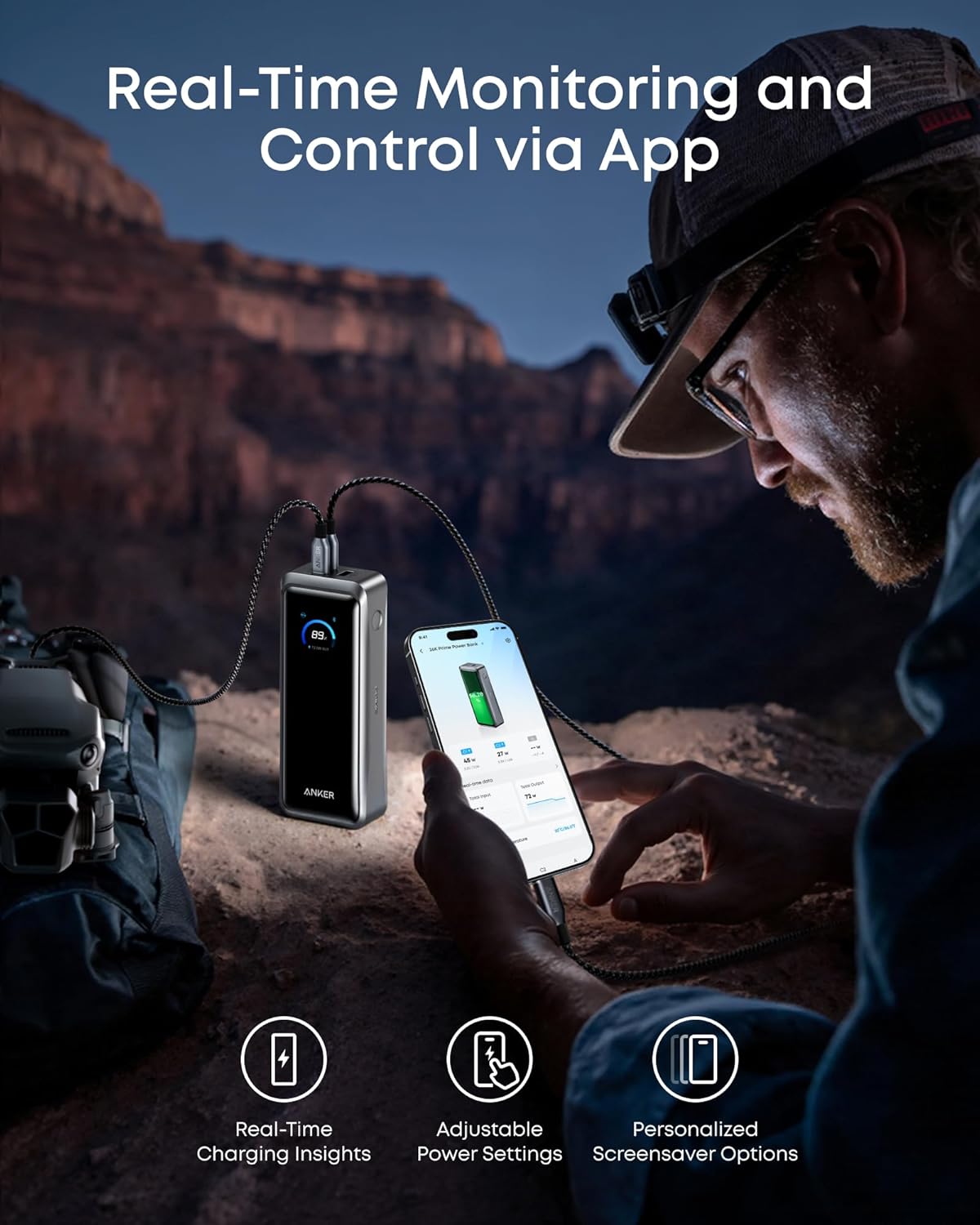 ANKER Powerbank Prime 26 | 250mAh 3-Port 300W Max Output