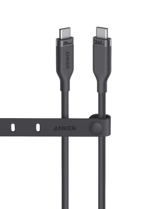 ANKER USB-C to USB-C USB4 Cable 20Gbps |  240W |  0.9m Black