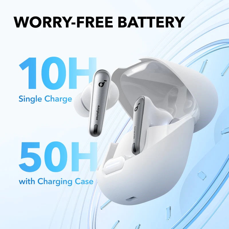 ANKER Soundcore Bluetooth Earphones TWS Liberty 4 NC White