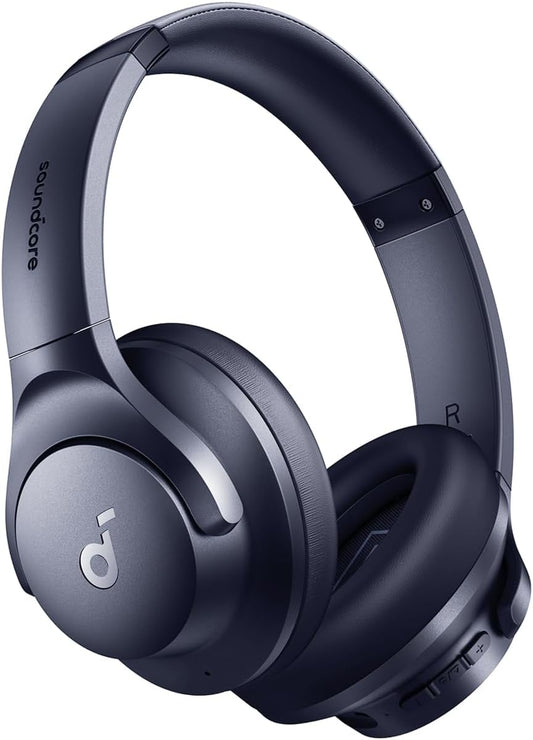 Anker Soundcore Wireless Headphones Q20i, Hybrid Active Noise Cancellation Blue