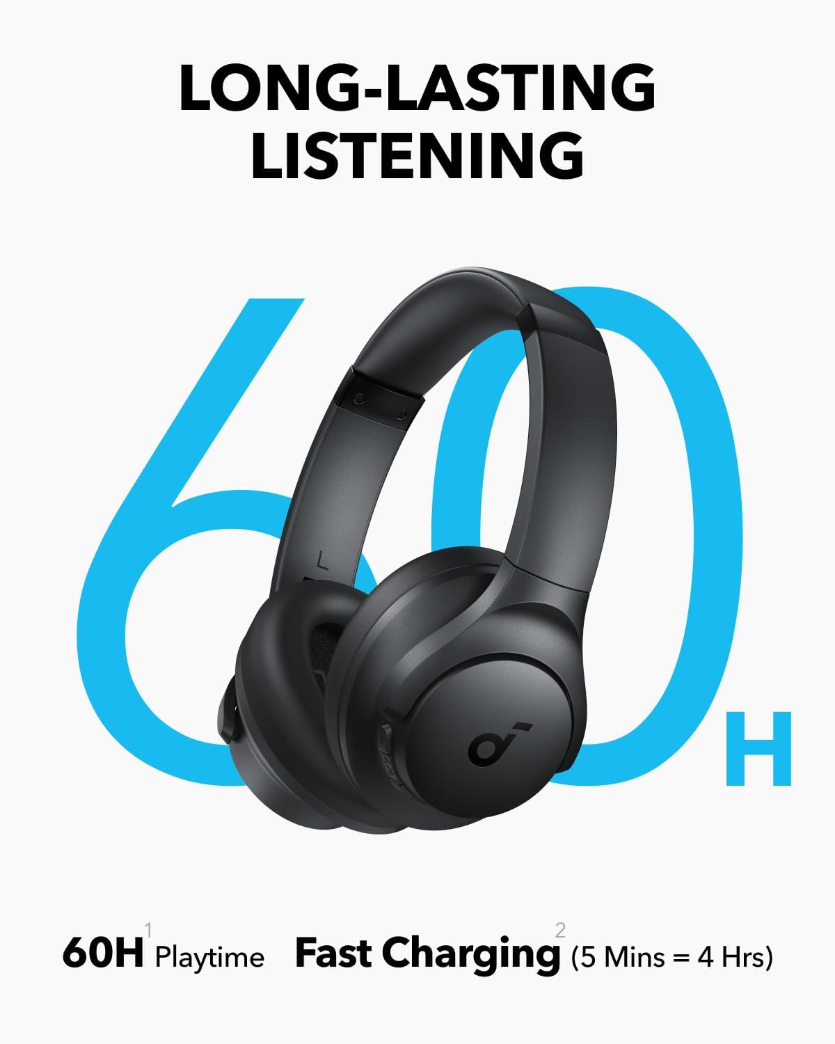 ANKER Headphones Soundcore Q11i Over-Ear 60H Playtime