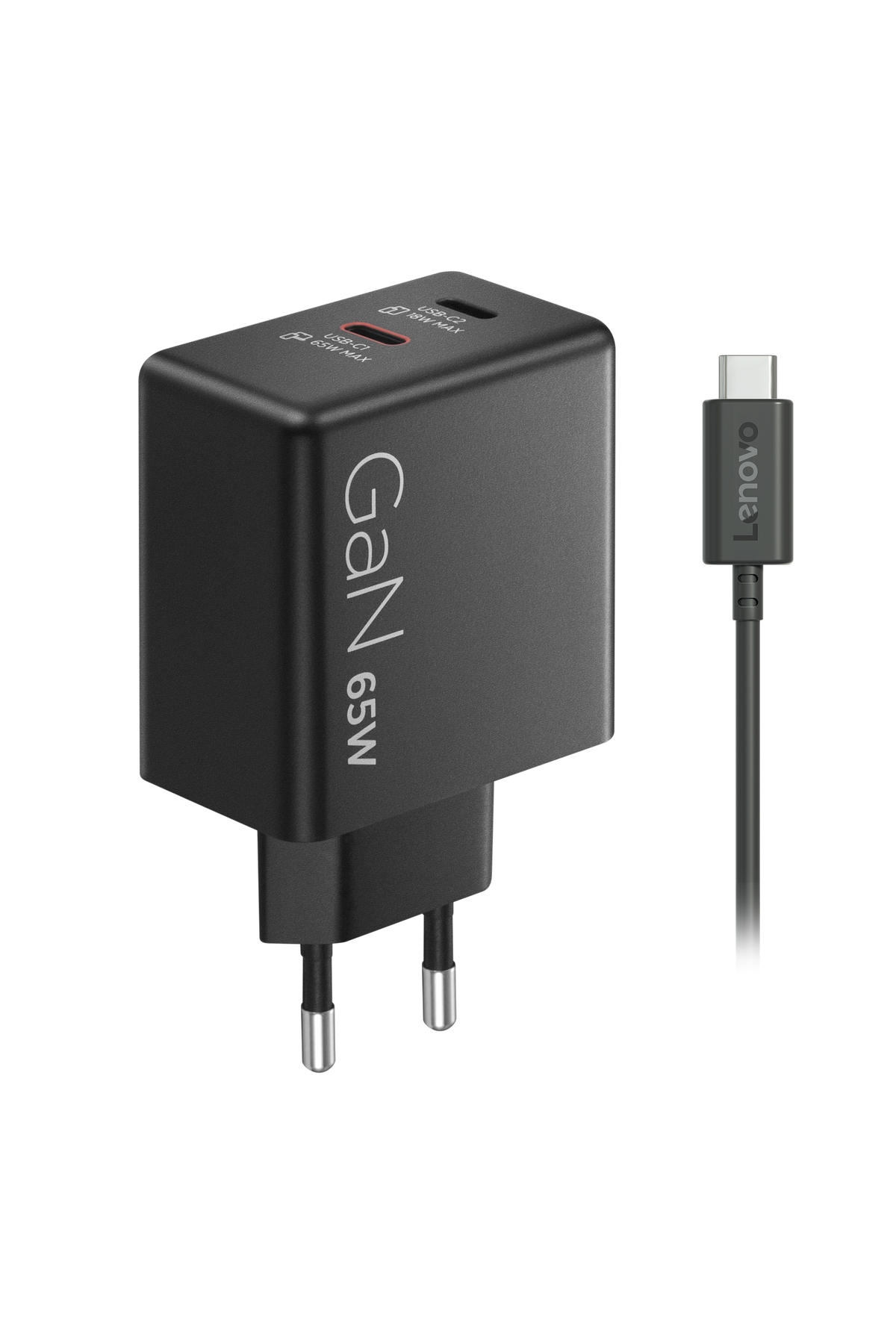 LENOVO Dual USB-C 65W GaN Charger