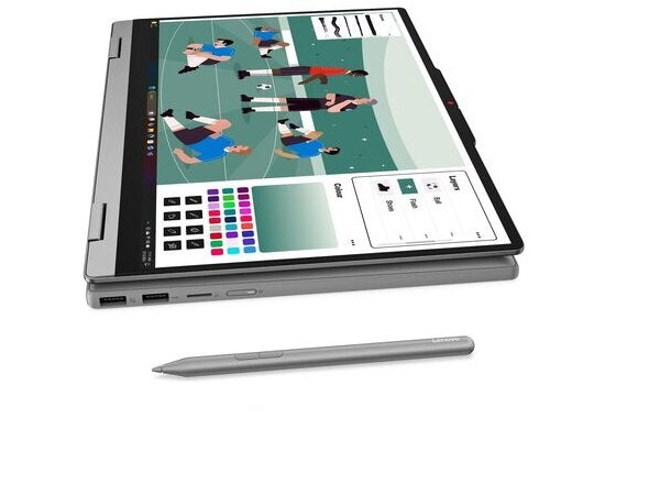 LENOVO Laptop IdeaPad 5 2-in-1 14AGP11 14'' WUXGA OLED/Ryzen AI 7-445/32GB/1TB /AMD Radeon Graphics/Win 11 Home/3Y CAR/Luna Grey