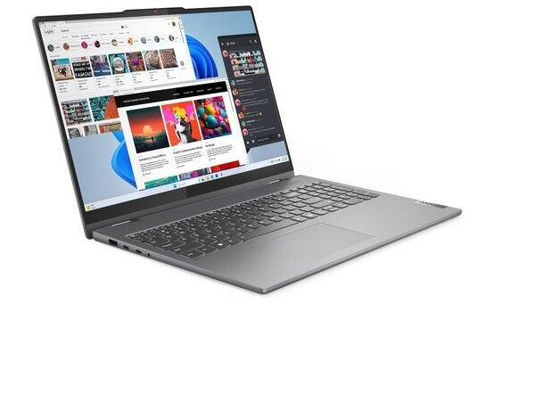 LENOVO Laptop IdeaPad 5 2-in-1 16AHP9 16'' WUXGA IPS/R7-8845HS/16GB/512GB/AMD Radeon Graphics/Win 11 Home S/2Y CAR/Luna Grey