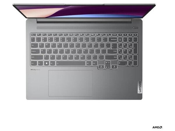 LENOVO Laptop IdeaPad 5 Pro 16APH8 16'' 2.5K IPS/R7-7840HS/16GB/1TB SSD/NVIDIA GeForce RTX 4050 6GB/Win 11 Home/2Y CAR/Arctic Grey