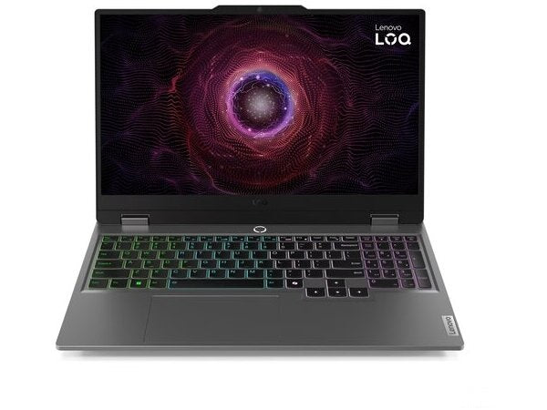 LENOVO Laptop LOQ 15ARP9 15.6'' FHD IPS/R7-7435HS/16GB/512GB SSD/NVIDIA GeForce RTX 4050 6GB/Win 11 Home/3Y Premium/Luna Grey