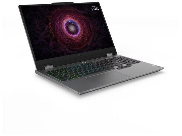 LENOVO Laptop LOQ 15ARP9 15.6'' FHD IPS/R7-7435HS/16GB/512GB SSD/NVIDIA GeForce RTX 4050 6GB/Win 11 Home/3Y Premium/Luna Grey