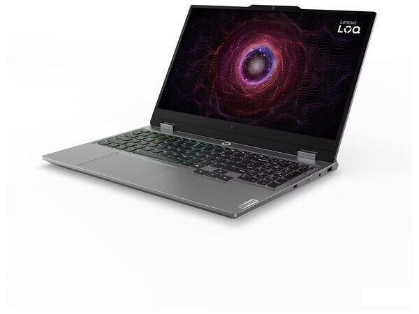 LENOVO Laptop LOQ 15ARP9 15.6'' FHD IPS/R7-7435HS/16GB/512GB SSD/NVIDIA GeForce RTX 4050 6GB/Win 11 Home/3Y Premium/Luna Grey