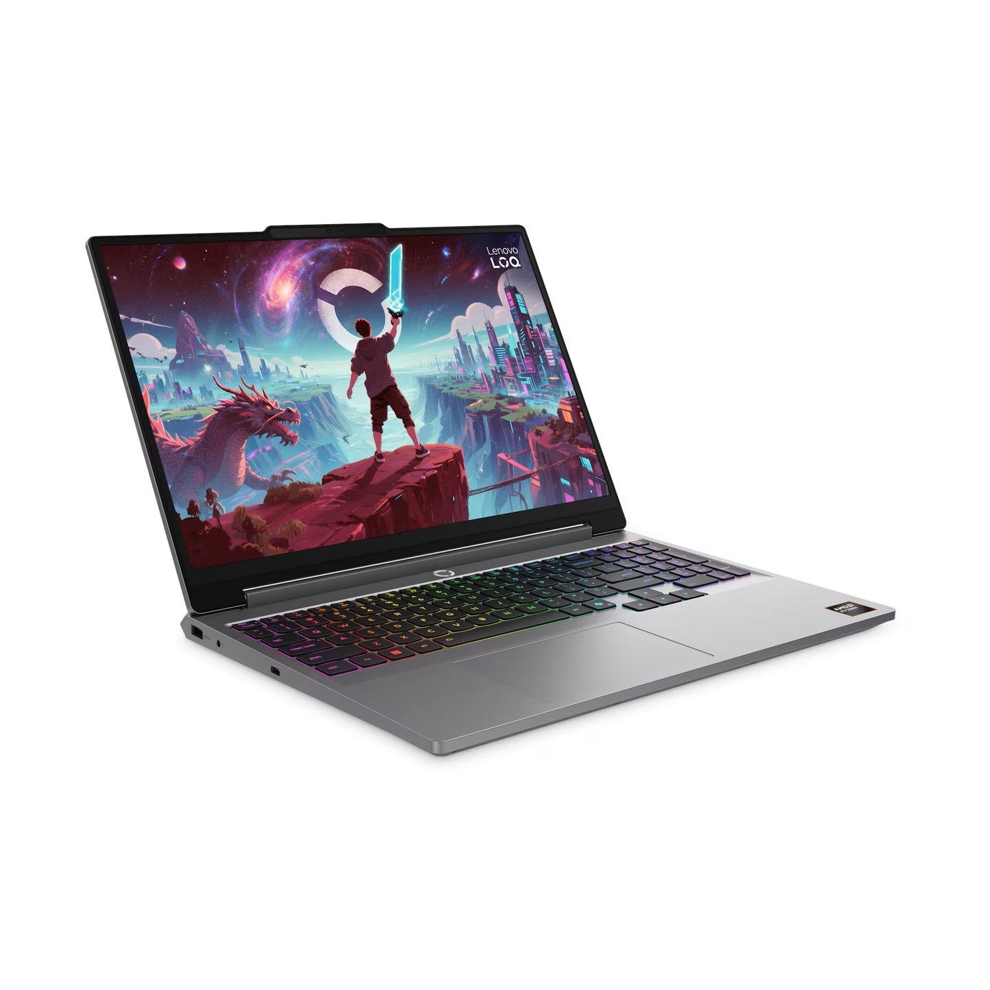 LENOVO Laptop LOQ 15AHP11 15.3'' FHD IPS/R7-250/16GB/512GB SSD/NVIDIA GeForce RTX 5060 8GB/Win 11 Home/3Y Premium/Luna Grey