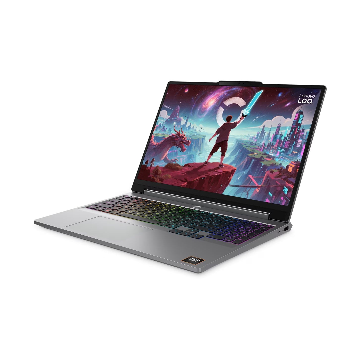 LENOVO Laptop LOQ 15AHP11 15.3'' FHD IPS/R7-250/16GB/512GB SSD/NVIDIA GeForce RTX 5060 8GB/Win 11 Home/3Y Premium/Luna Grey
