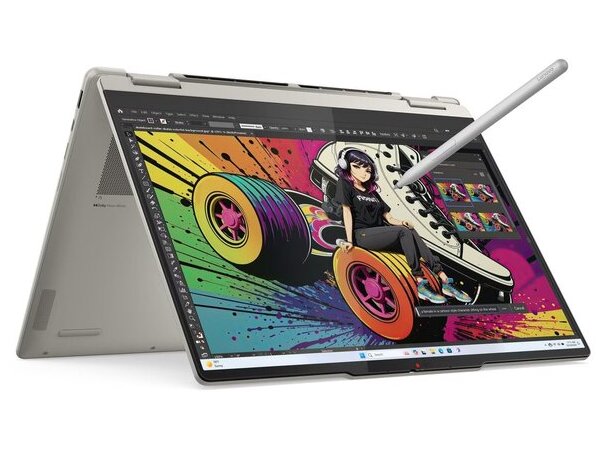 LENOVO Laptop Yoga 7 2-in-1 14AKP10 14'' 2.8K OLED/Ryzen  AI 7-350/32GB/1TB/AMD Radeon Graphics/Win 11 Home/3Y Premium/Seashell