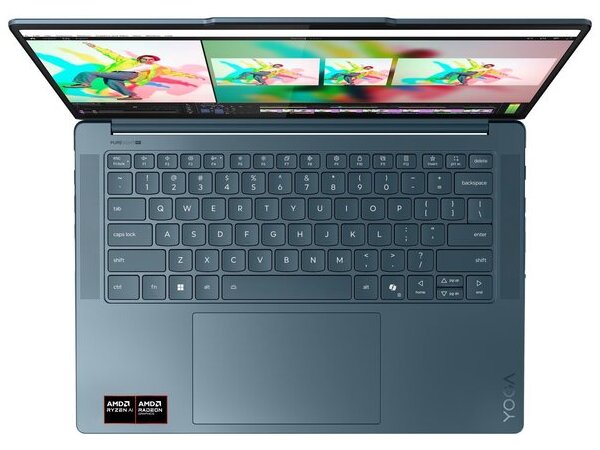 LENOVO Laptop Yoga 7 Pro 14ASP10 14.5'' 3K OLED/AMD Ryzen AI 9 365/32GB/1TB SSD/AMD Radeon 880M Graphics/Win 11 Home/3Y Premium/Tidal Teal