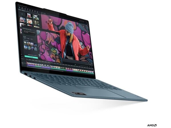 LENOVO Laptop Yoga Slim 7 14AKP10 14'' 2.8K OLED/Ryzen AI 7-350/32GB/1TB/AMD Radeon 860M Graphics/Win 11 Home/3Y Premium/ Tidal Teal