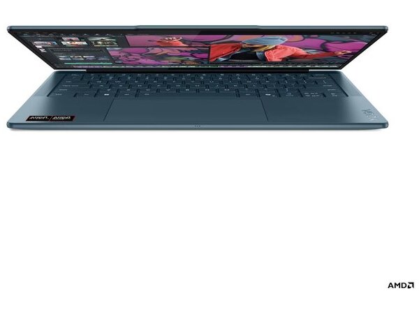 LENOVO Laptop Yoga Slim 7 14AKP10 14'' 2.8K OLED/Ryzen AI 7-350/32GB/1TB/AMD Radeon 860M Graphics/Win 11 Home/3Y Premium/ Tidal Teal
