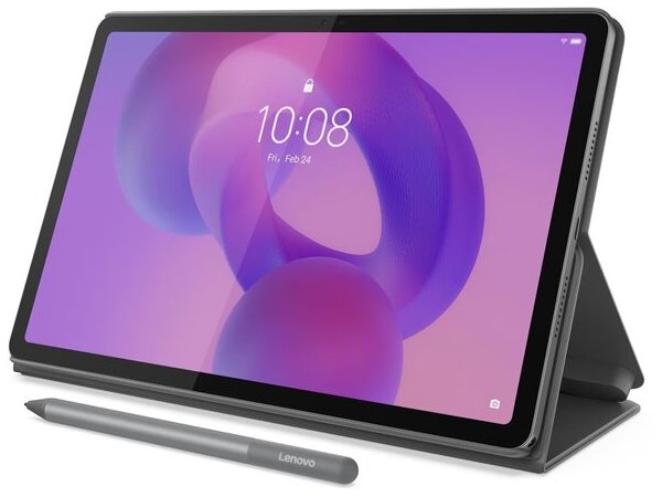 LENOVO Tablet Idea Tab 11'' 2.5K/MediaTek Dimensity 6300/8GB/128GB/Arm Mali-G57 MC2/Android 15/Pen+Folio Case/2Y CAR/Luna Grey