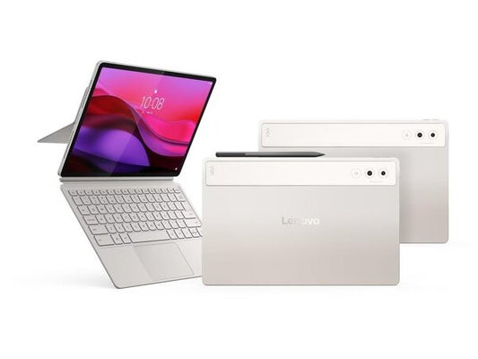 LENOVO Tablet Yoga Tab Plus 12.7'' 3K/Qualcomm Snapdragon 8 Gen 3/16GB/512GB/Qualcomm Adreno 750/Lenovo 2-in-1 Keyboard Pack + Lenovo Tab Pen Pro/Android 14/2Y CAR/Seashell