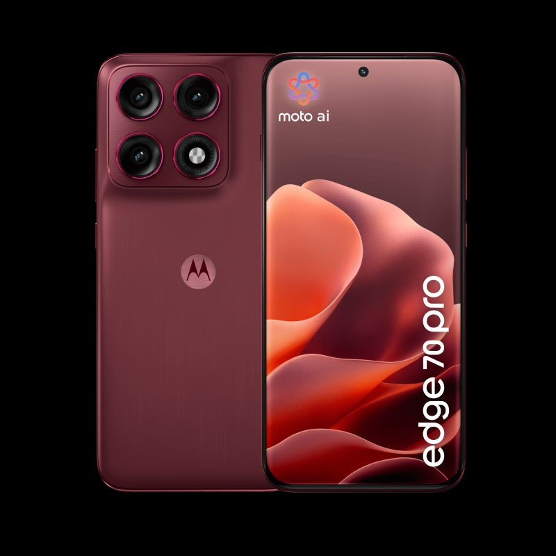 MOTOROLA Smartphone Edge 70 Pro, 6.78''/MediaTek Dimensity 8500 Extreme/12GB/512GB/Android 16/Pantone Zinfandel