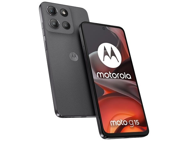 MOTOROLA Smartphone G15 |  6.72''/MediaTek Helio G81/8GB/512GB/Android 15/Gravity Grey (Vegan Leather)
