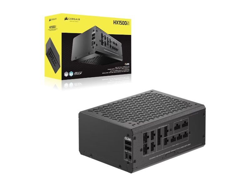 CORSAIR PSU HX1500i Shift (Cybenetics Platinum, Fully Modular, Digital)