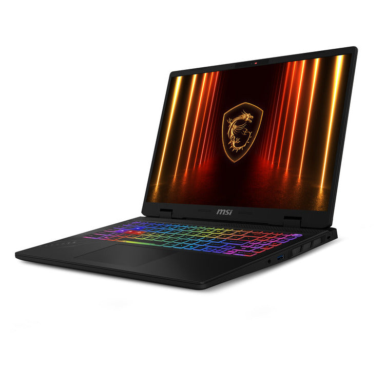 MSI Laptop Crosshair A16 HX D8WFKG 16'' 2560x1600 IPS 240Hz/R9-8940HX/32GB/1TB SSD NVMe PCIe 4.0/NVidia GeForce RTX 5060 8GB/Win 11 Home/2Y/Cosmos Gray
