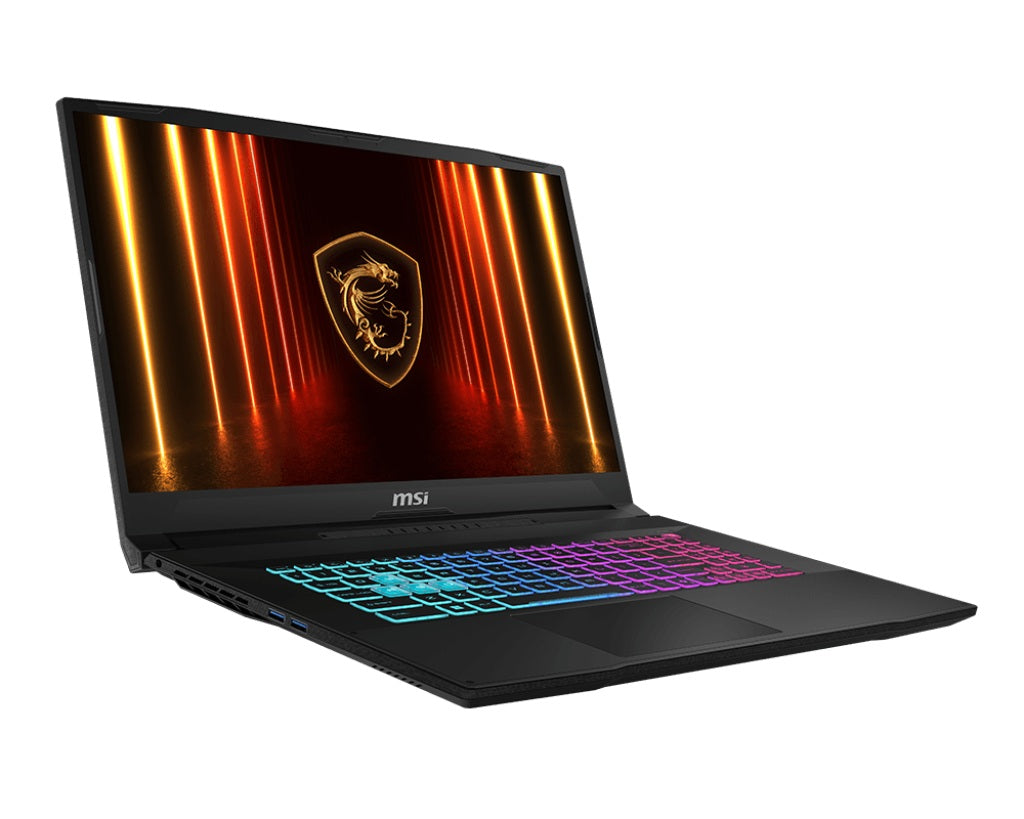 MSI Laptop Katana 17 HX B14WEK 17.3'' IPS 2560x1440 240Hz/i7-14650HX/16GB/1TB SSD NVMe PCIe 4.0/NVidia GeForce RTX 5050 8GB/Win 11 Home/2Y/Black