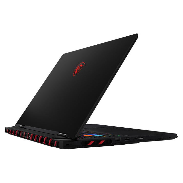 MSI Laptop Raider 18 HX AI A2XWIG 18'' 3840x2400 MiniLED 120Hz/U9- 285HX/64GB/2x2TB SSD NVMe PCIe/NVidia GeForce RTX 5080 16GB/Win 11 Pro/2Y/Core Black