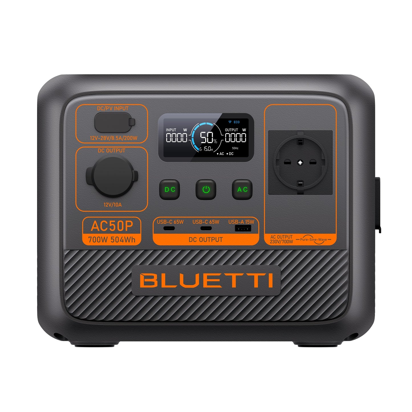 BLUETTI Premium AC50P Portable Power Station |  700W AC Outlet 504Wh