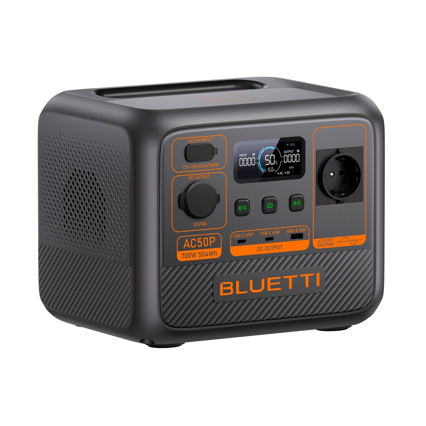 BLUETTI Premium AC50P Portable Power Station |  700W AC Outlet 504Wh
