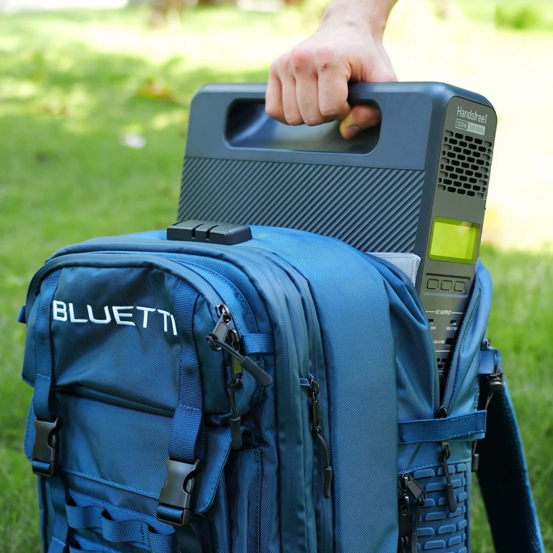 BLUETTI Handsfree 1 Portable Backpack Power Station |  300W AC Outlet 268.8Wh