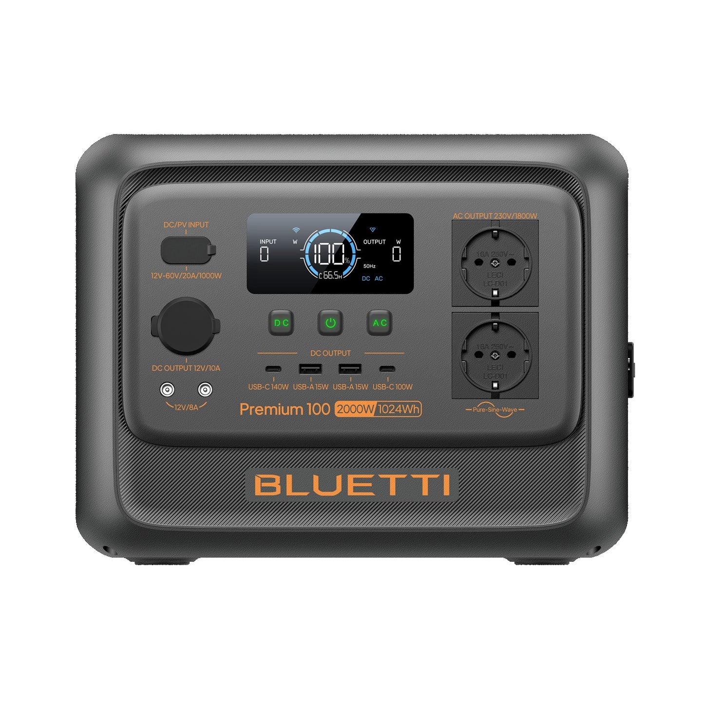 BLUETTI Premium 100 V2  Portable Power Station |  1800W AC Outlet 1024Wh
