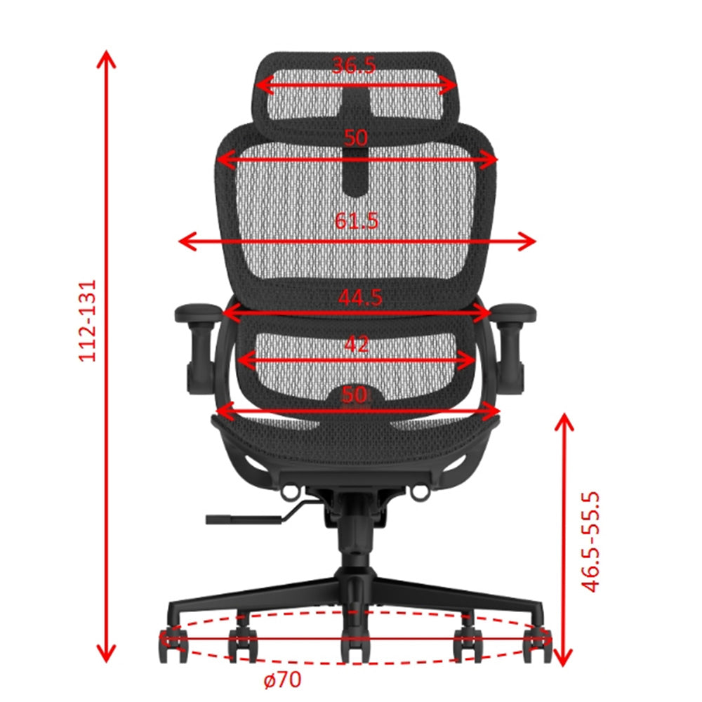 SIHOO ERGONOMIC CHAIR B100 PRO BLACK