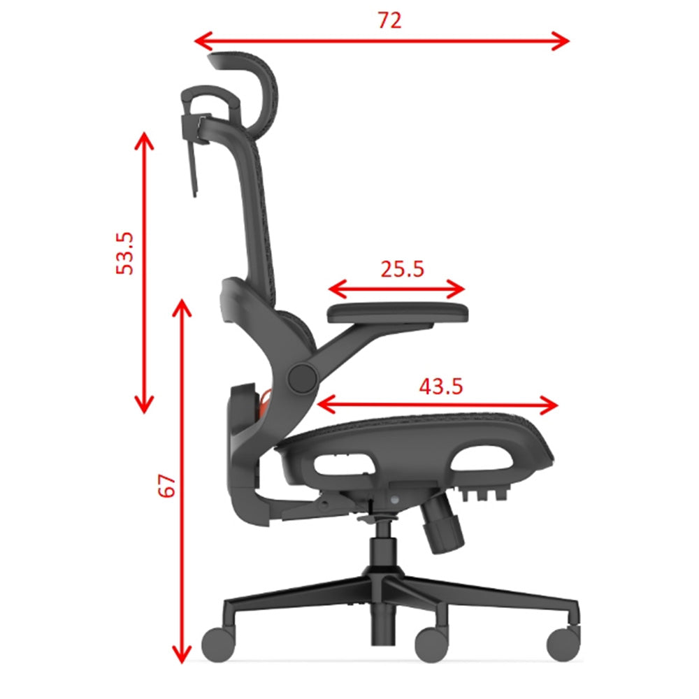 SIHOO ERGONOMIC CHAIR B100 PRO BLACK