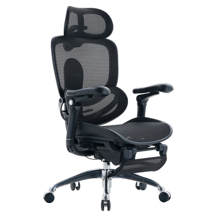 SIHOO ERGONOMIC CHAIR DORO C300 PRO V2 BLACK with Footrest