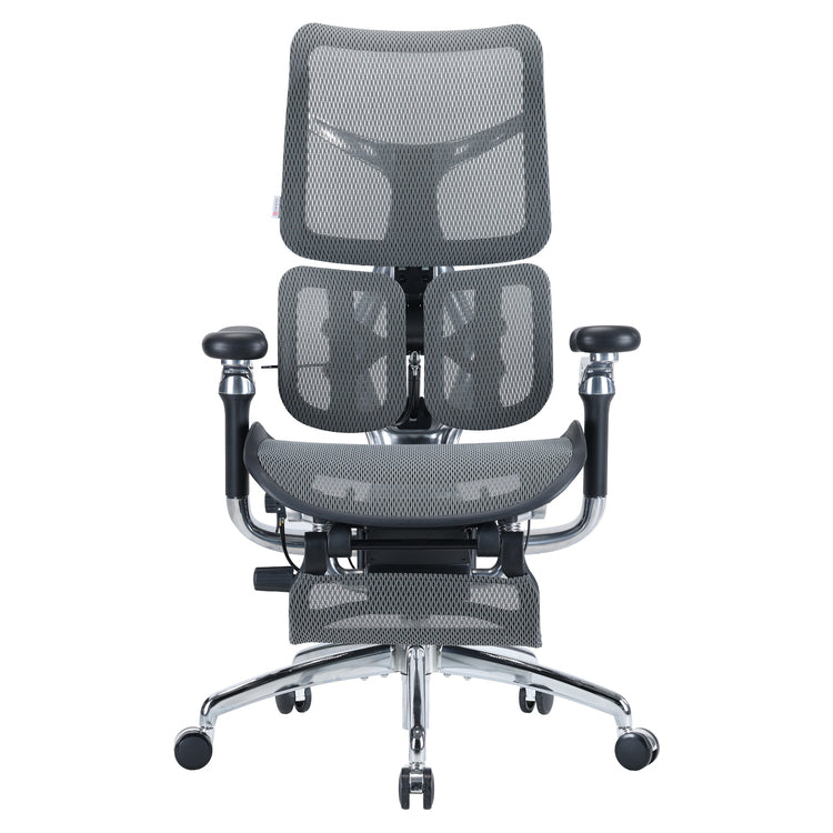 SIHOO ERGONOMIC CHAIR DORO S300 BLACK with Footrest