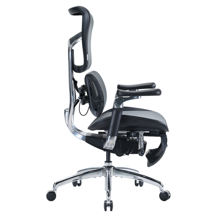 SIHOO ERGONOMIC CHAIR DORO S300 BLACK with Footrest