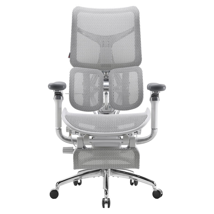 SIHOO ERGONOMIC CHAIR DORO S300 OFF WHITE with Footrest