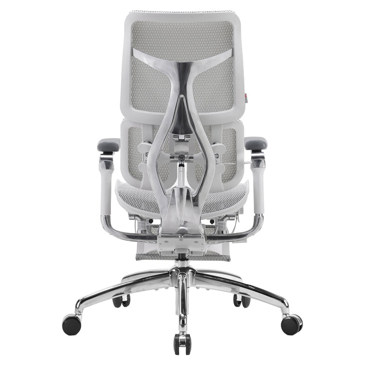 SIHOO ERGONOMIC CHAIR DORO S300 OFF WHITE with Footrest