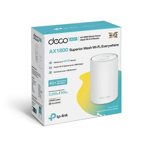 Tp-Link 4G+ AX1800 Whole Home Mesh WiFi 6 (Deco X20-4G)