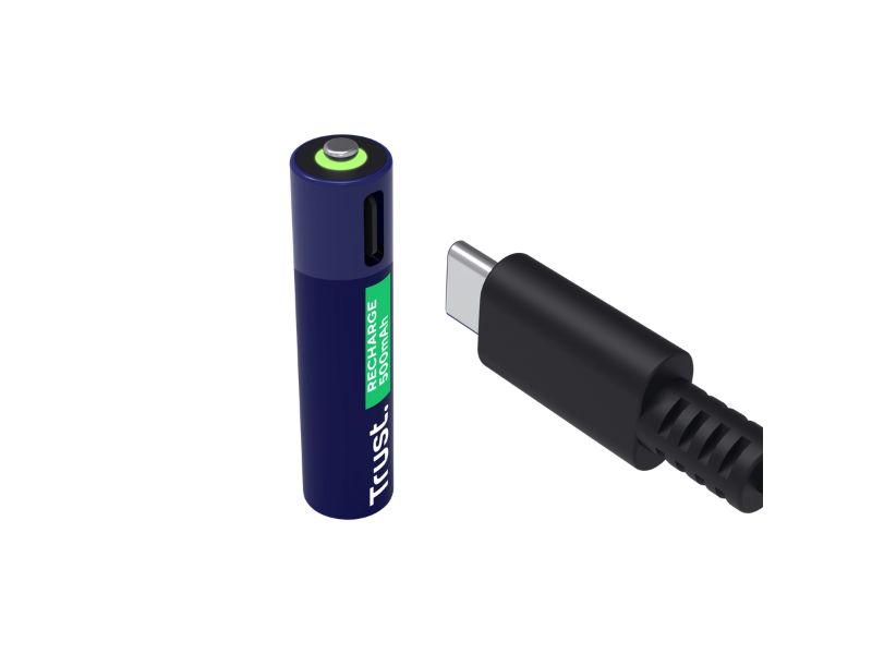 USB-C RECHARGEABLE BATTERIES 4P — AAA